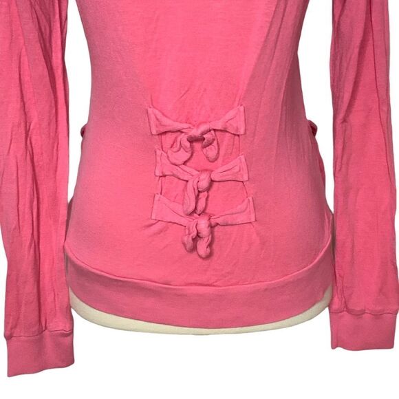 LEIFSDOTTIR for ANTHROPOLOGIE snap front tie details top size XS - Picture 10 of 13